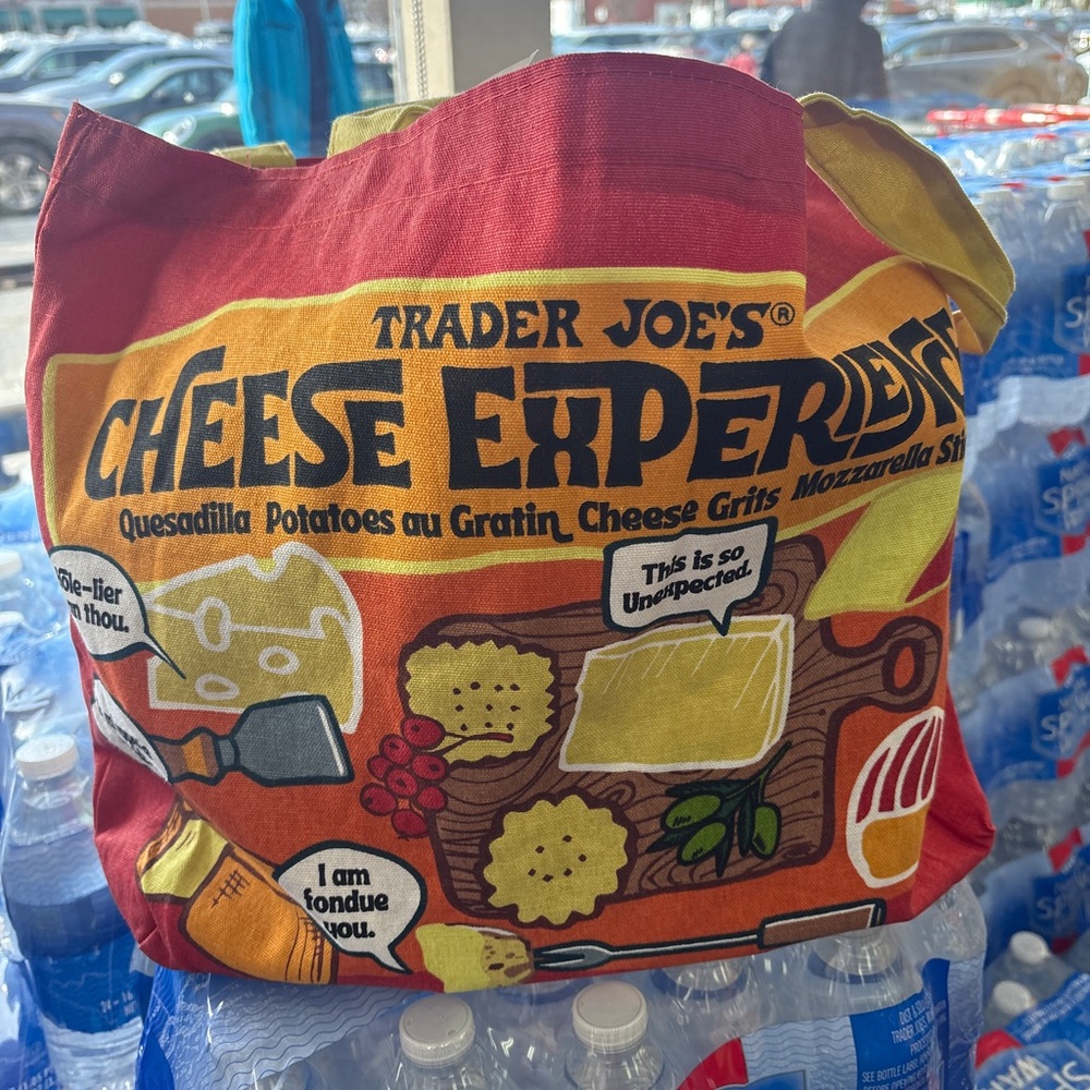 Trader Joe's Cheese Experience Tote Bag
